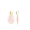 Licht Roze Oorbellen Bugle L