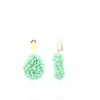 Licht Turquoise Oorbellen Clip Louise Glassberry Druppel S Double Stone Tonal