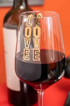 Love Oorbellen Verticaal L