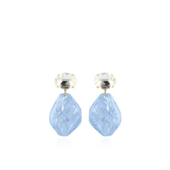 Marble Azuur Asymmetrisch Rock M Strass