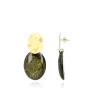 Marble Groene Oorbellen Angie Bugle S