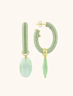 Mint Oorbellen Evy Creool Ovaal M Mint
