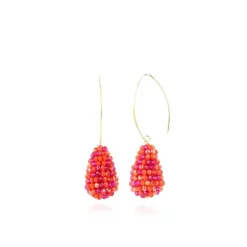 Mixed Fuchsia Oorbellen Amy Glassberry Cone S