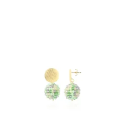 Mixed Turquoise Oorbellen Lexi Glassberry Globe S