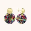 Multi Mix Oorbellen Sequin Globe L