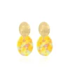 Multicolor Fantasy Oorbellen Celia Ovaal S