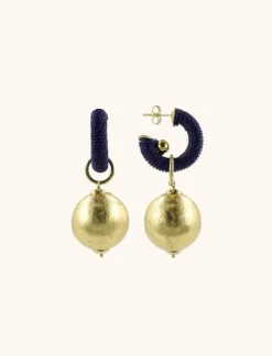 Navy Blauwe Creole Xs Ball Lulu