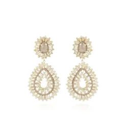 Nude Oorbellen Apollo Double Drop