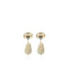 Nude Oorbellen Cone Xs Strass