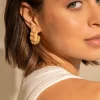 Nude Oorbellen Sequin Creole S
