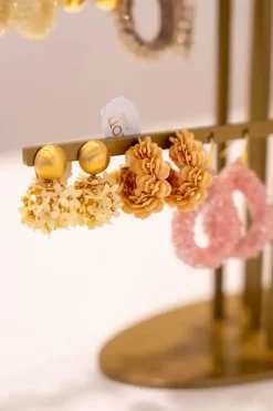 Nude Oorbellen Sequin Creole S