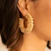 Nude Oorbellen Sequin Creole L