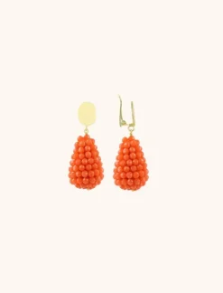 Oranje Oorbellen Amy Cone Xs Clip
