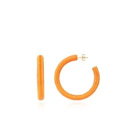 Oranje Oorbellen Chloe Creole L