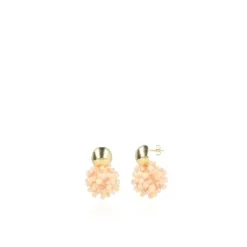 Oranje Oorbellen Glassberry Jacky Globe S Double Stones