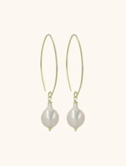 Parel Oorbellen Drop Small