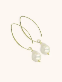 Parel Oorbellen Drop Small