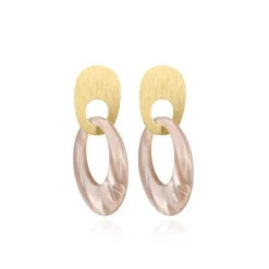 Parel Oorbellen Nemea Teardrop L Asymmetrisch