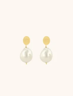 Parel Oorbellen Tear Drop Wild L