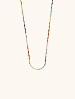 Regenboog Tennis Ketting