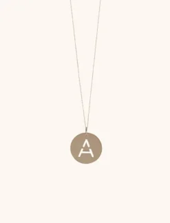 Rose Ketting Initial Pendant Gourmet
