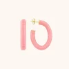 Roze Oorbellen Creool Amara M