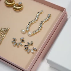 Roze Sieradenbox Vierkant