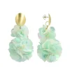 Sequin Oorbellen Holo Mint Pixie Double Globe
