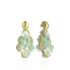 Sequin Oorbellen Holo Mint Vlinder Druppel L