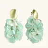 Sequin Oorbellen Holo Mint Sas Oval M