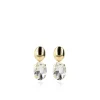 Strass Oorbellen Amelie Ovaal Crystal