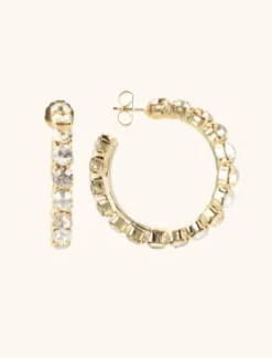 Strass Oorbellen Julliette Creool