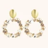 Strass Oorbellen Lynn Rond