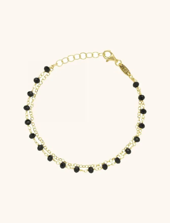 Symbool Armband Rosary Zwart