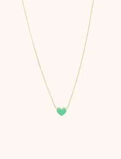 Symbool Ketting Hart Groen