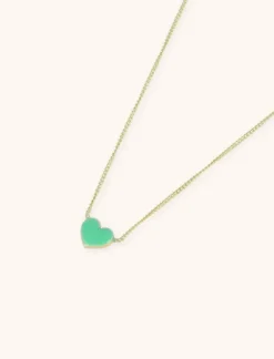 Symbool Ketting Hart Groen