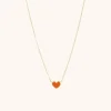 Symbool Ketting Hart Oranje