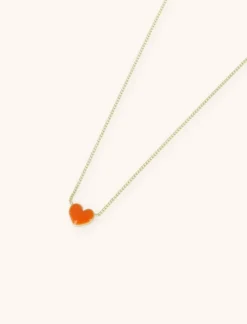 Symbool Ketting Hart Oranje