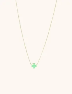 Symbool Ketting Klaver Groen