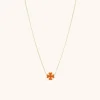 Symbool Ketting Klaver Oranje