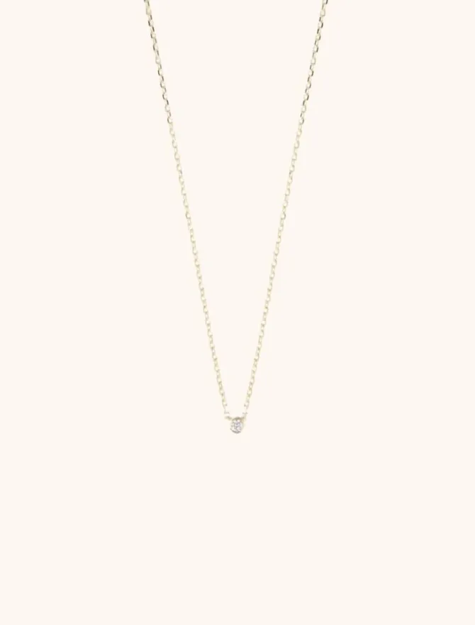 Symbool Ketting One Diamond