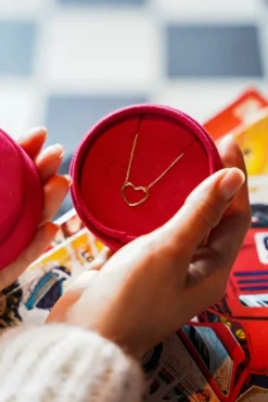 Symbool Ketting Open Hart