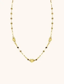 Symbool Ketting Pailletes Hart