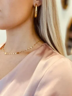 Symbool Ketting Pailletes Hart