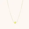 Symbool Ketting Ster Geel