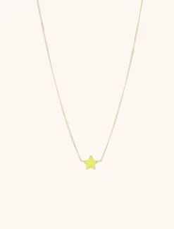Symbool Ketting Ster Geel