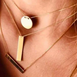 Symbool Ketting Vertical Bar L