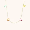 Symbool Love Ketting Multicolor