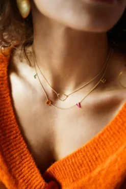 Symbool Love Ketting Multicolor
