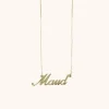Vintage Naam Ketting 8 - 10 Letters